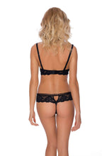 Load image into Gallery viewer, Roza Carmen Black Thong
