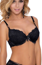 Load image into Gallery viewer, Roza Carmen Black Bra
