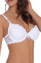 Load image into Gallery viewer, Roza Carmen White Bra
