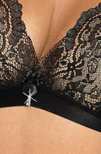 Load image into Gallery viewer, Roza Cyria Black Soft Cup Bra

