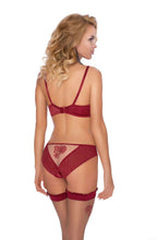 Load image into Gallery viewer, Roza Mehendi Soft Cup Bra Claret
