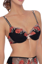 Load image into Gallery viewer, Roza Natali Black Bra
