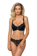 Load image into Gallery viewer, Roza Newia Black Thong
