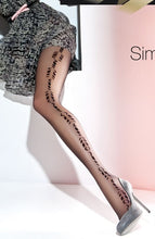 Load image into Gallery viewer, Gabriella Fantasia Simona 368 Tights Black
