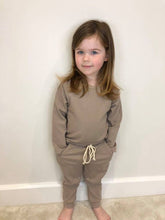 Load image into Gallery viewer, Baby Childrens Tracksuit Taupe Loungewear Set 6 Months - 5 Years
